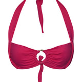 VALERIA top - hot pink