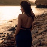 SERENA halter - indigo